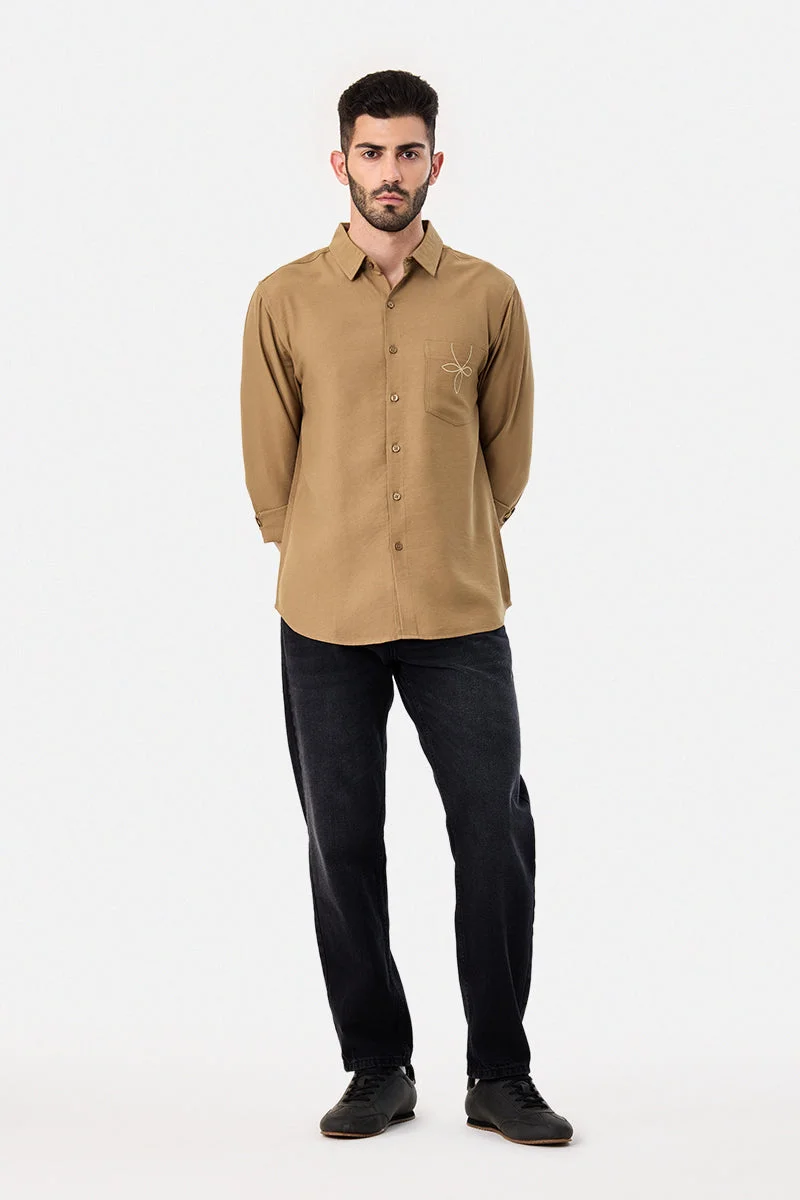 SNITCH Embroidered Regular Fit Shirt